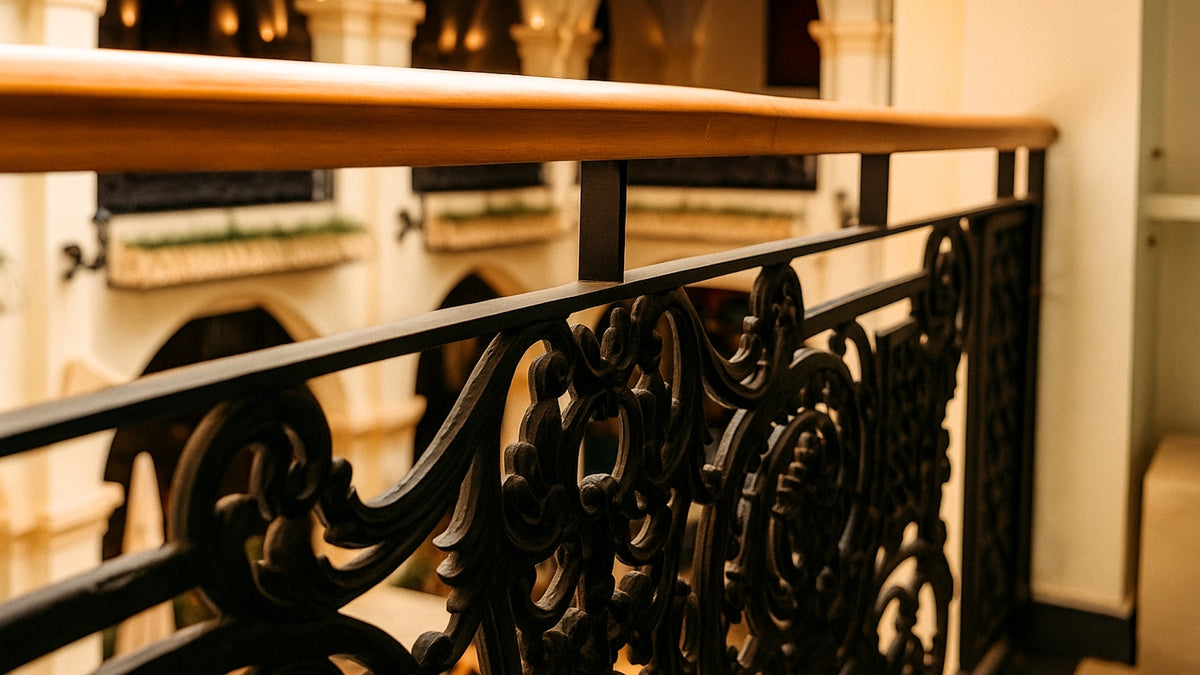 W481 handrail installed