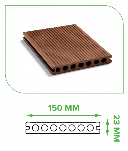 W474 round hollow deck profile